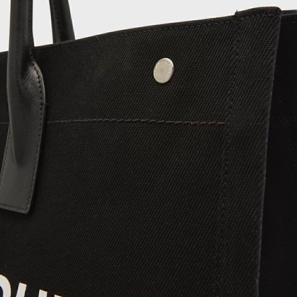 Saint Laurent Rive Gauche black and white tote bag purse brand new never used! - Picture 14 of 16